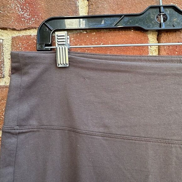 Eileen Fisher $148 traceable cotton jersey leggings cropped rye women's 3X - Picture 4 of 7